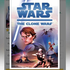 Star Wars the clone wars book